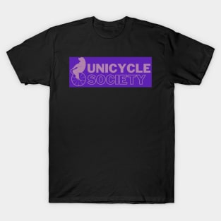 Bär -Unicycle Society Einrad Artist Zirkus T-Shirt